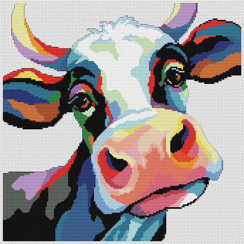 Colorful Cow - Kooler Design Studio