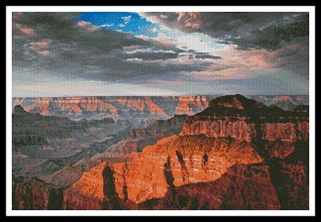 Grand Canyon Sunset - Artecy Cross Stitch