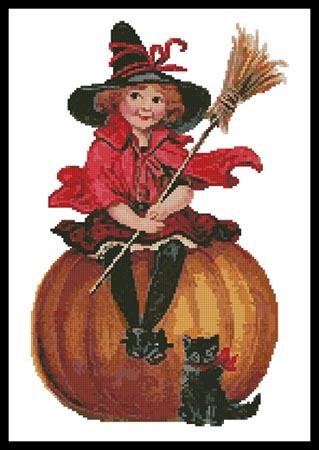 Halloween Witch - Artecy Cross Stitch