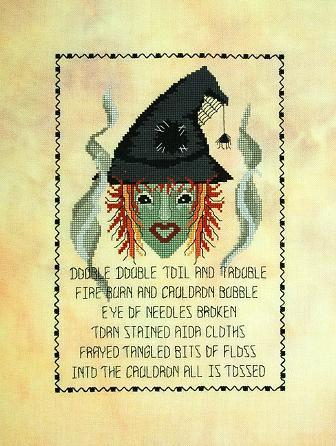 FlosseMar, the Stitcher's Witch - Linda Jeanne Jenkins