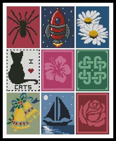Cross Stitch Card Collection 1 - Artecy Cross Stitch