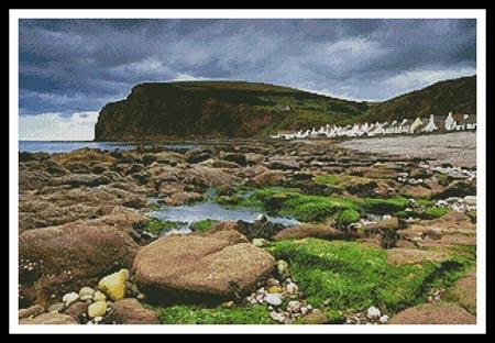 Pennan, Scotland - Artecy Cross Stitch