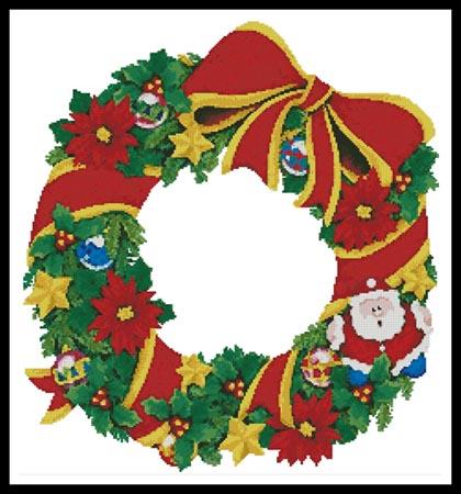 Christmas Wreath 2 - Artecy Cross Stitch