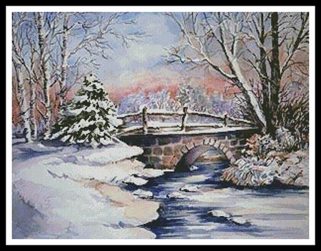 Winter Bridge - Artecy Cross Stitch