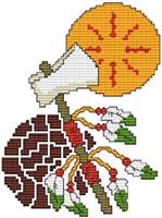 Arizona Tomahawk - Cross Stitch Wonders