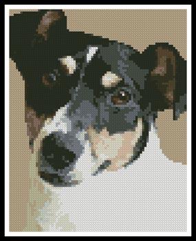 Mini Fox Terrier 2 - Artecy Cross Stitch