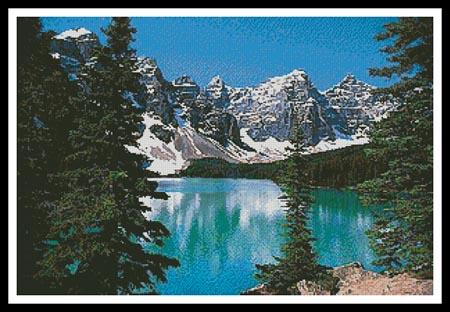 Mountain Lake - Artecy Cross Stitch