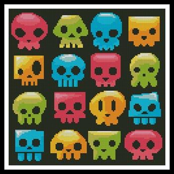 Candy Skulls - Artecy Cross Stitch