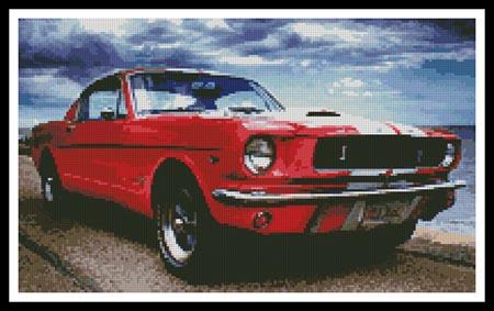 Ford Mustang - Artecy Cross Stitch