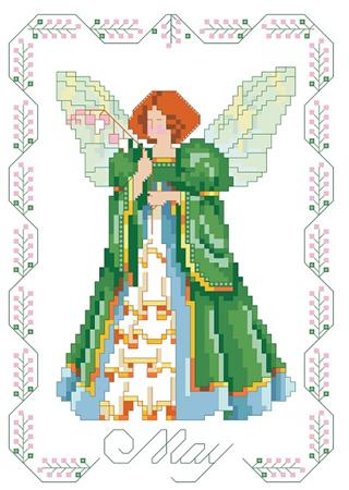 Birthday Faeries: May - Kooler Design Studio