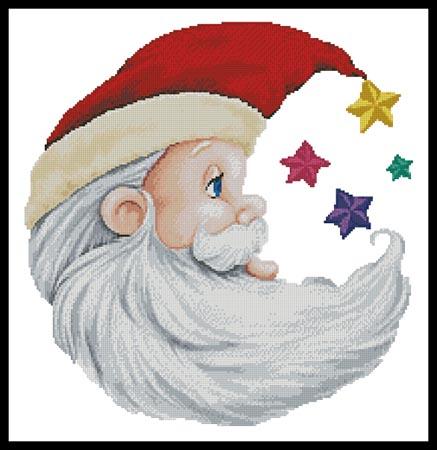 Santa Star - Artecy Cross Stitch