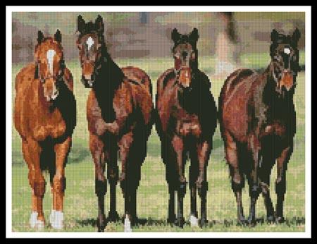 Horses - Artecy Cross Stitch