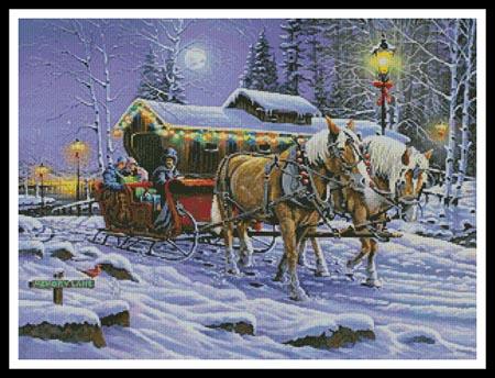 A Trot Down Memory Lane - Artecy Cross Stitch