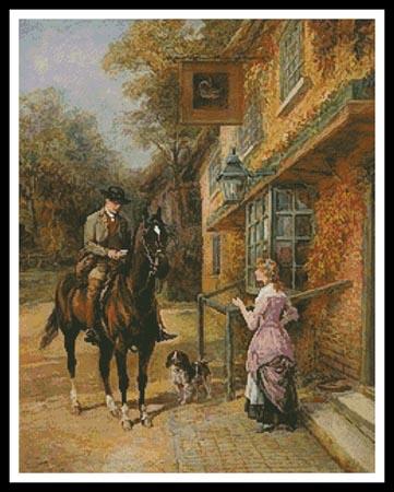 The Village Postman - Artecy Cross Stitch