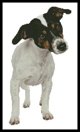 Fox Terrier Puppy - Artecy Cross Stitch