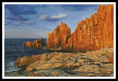 Rocky Coast - Artecy Cross Stitch