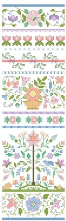 Floral Band Sampler - Kooler Design Studio