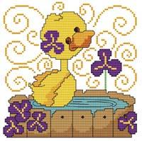 Friends Duckling - Cross Stitch Wonders