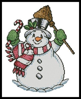 Snowman - Artecy Cross Stitch