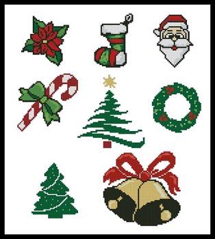 Christmas Motifs - Artecy Cross Stitch