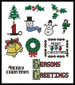 Christmas Motifs 2 - Artecy Cross Stitch