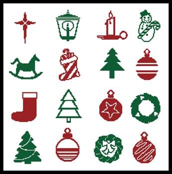 Christmas Motifs 5 - Artecy Cross Stitch