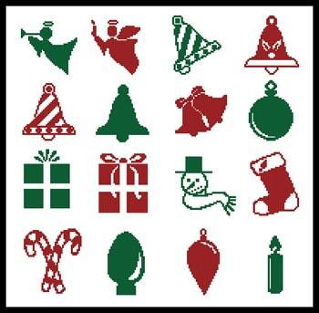 Christmas Motifs 6 - Artecy Cross Stitch