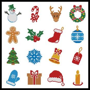 Christmas Motifs 8 - Artecy Cross Stitch