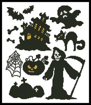 Halloween Motifs 2 - Artecy Cross Stitch