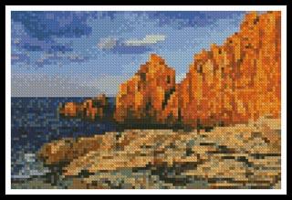 Mini Rocky Coast - Artecy Cross Stitch