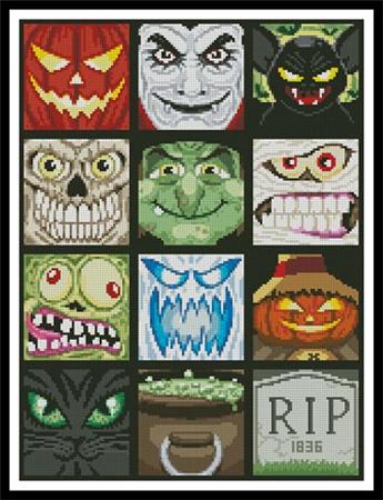 Halloween Minis - Artecy Cross Stitch