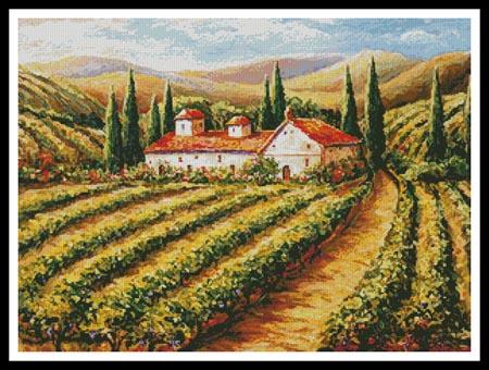 Toscana Vineyard - Artecy Cross Stitch