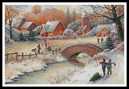Christmas Town - Artecy Cross Stitch