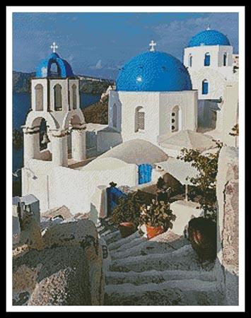 Santorini 2 - Artecy Cross Stitch