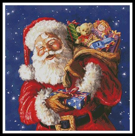 Jolly Old St Nick - Artecy Cross Stitch