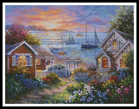 Tranquil Seafront - Artecy Cross Stitch