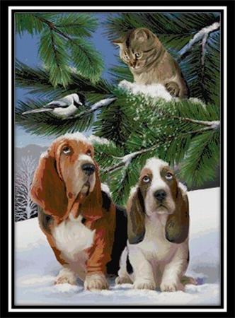 Looking For Trouble - Cody Country Crossstitch