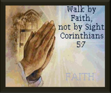 Walk By Faith - Cody Country Crossstitch