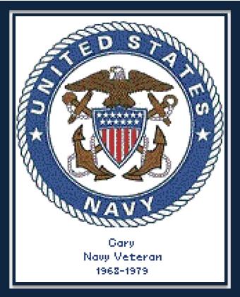 Navy Seal - Cody Country Crossstitch