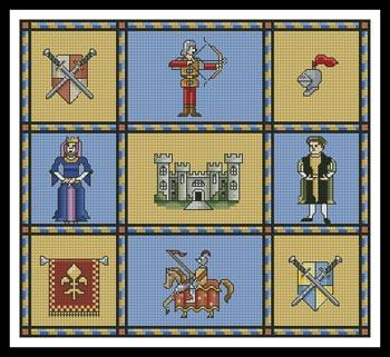 Medieval Sampler - Artecy Cross Stitch