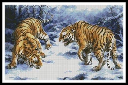 Confrontation - Artecy Cross Stitch