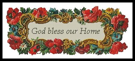 God Bless Our Home - Artecy Cross Stitch