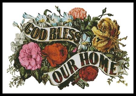 God Bless Our Home 2 - Artecy Cross Stitch