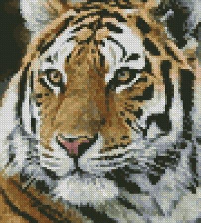 Mini Siberian Tiger - Artecy Cross Stitch