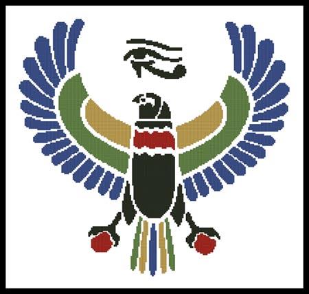 Egyptian Bird - Artecy Cross Stitch