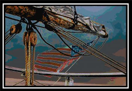 Old Glory by Kathy - Cody Country Crossstitch