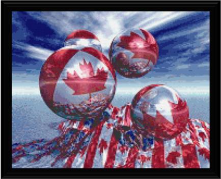 Oh Canada - Cody Country Crossstitch