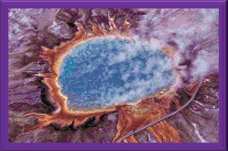 Yellowstone Thermal - Cody Country Crossstitch