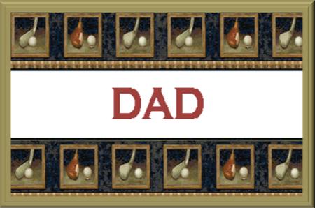 The Greatest Dad - Cody Country Crossstitch