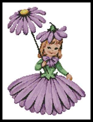 Flower Girl 2 - Artecy Cross Stitch